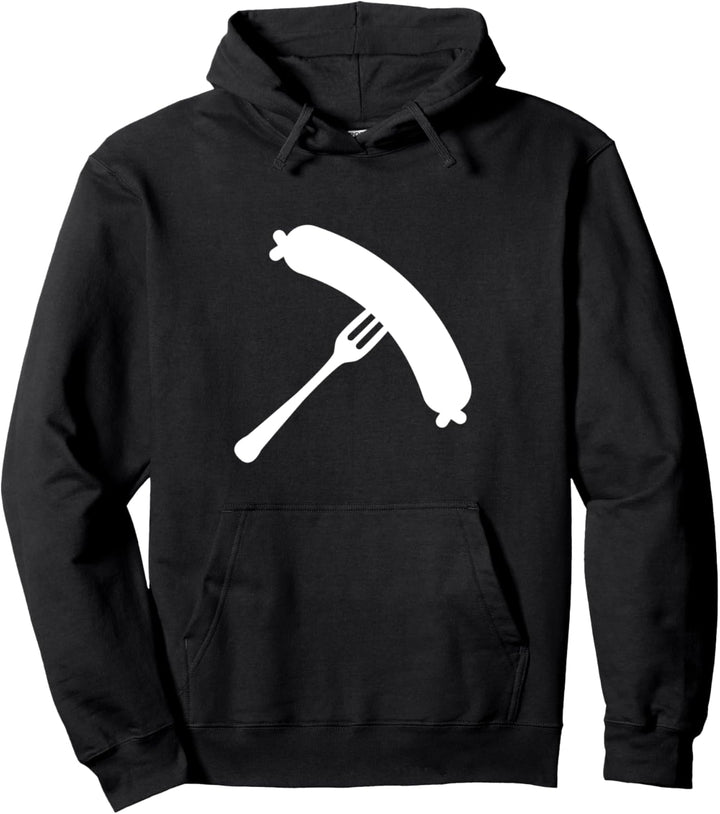 Bratwurst frisch vom Grill Pullover Hoodie