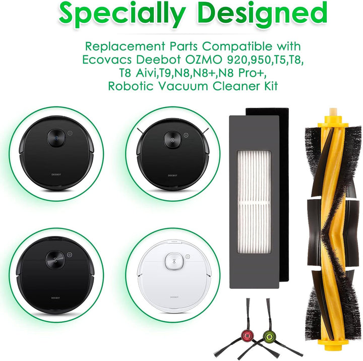 N10 Ersatzteile für Roboterstaubsauger Ecovacs DEEBOT OZMO N10 N10 Plus 920 950 T8 AIVI Max T9 T5 N5