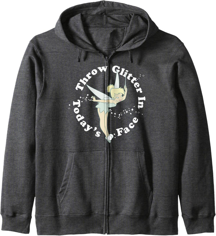 Disney Peter Pan Tinkerbell Throw Glitter In Today's Face Kapuzenjacke