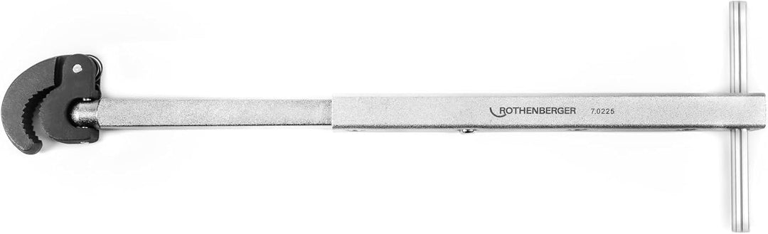 Rothenberger 70225 Teleskop-Waschtischschlüssel, 32 mm, Kapazität 1 Geladene Backe, 1 Geladene Backe