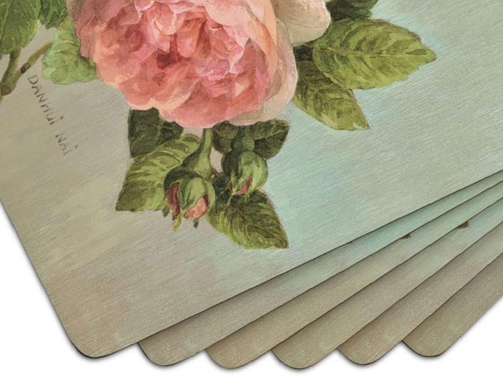 Pimernel 6 Medium Placemats-Antique Roses- Antique Roses-6 Medium Placemats-30,5 x 23,0