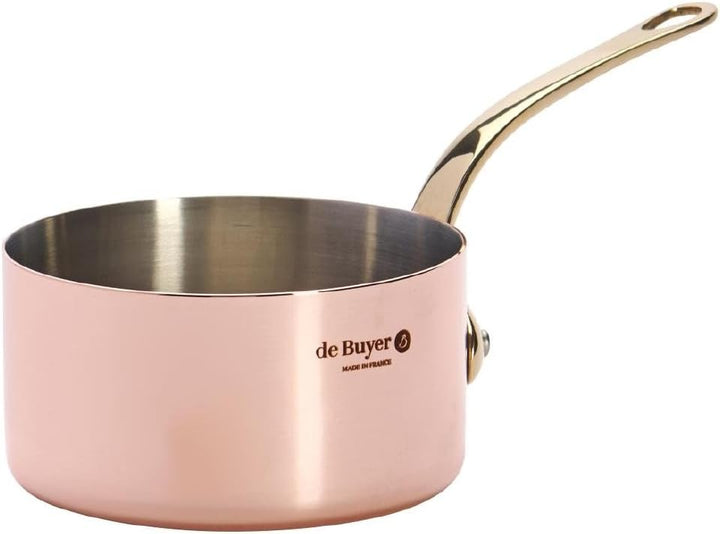 DE BUYER Kasserolle, Edelstahl, Silber, 10 cm 22.8 x 21 x 9.2 cm, 22.8 x 21 x 9.2 cm