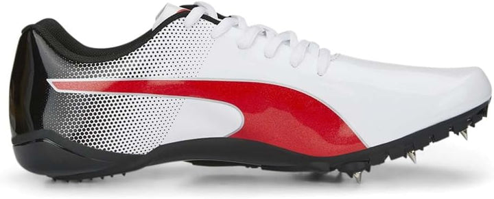 Puma Herren Evospeed Prep Sprint 3Leichtathletikschuh 44 EU Puma Weiss Puma Schwarz Puma Rot, 44 EU