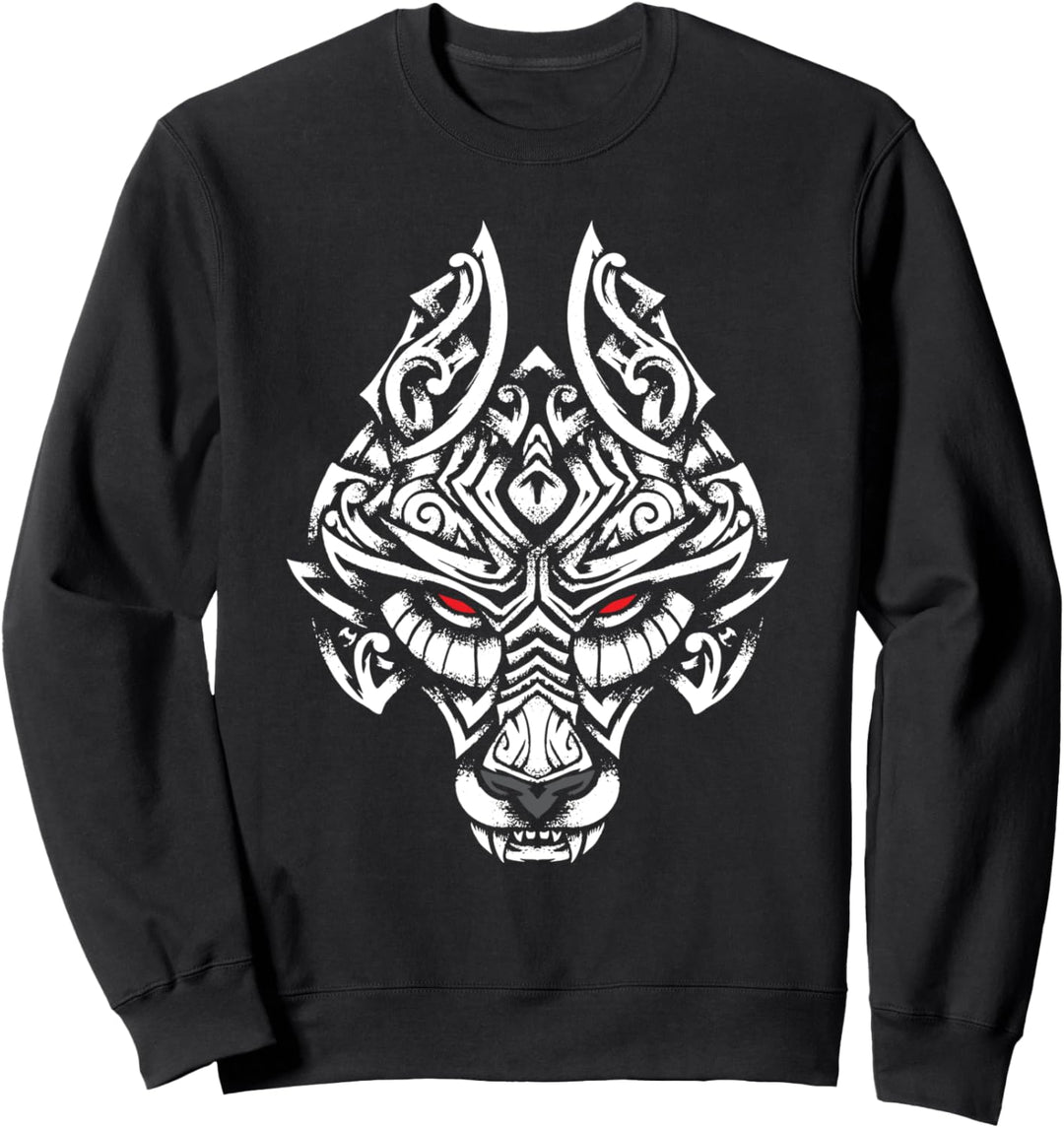 Wikinger Fenriswolf - Fenrir Symbol - Sohn von Loki Sweatshirt