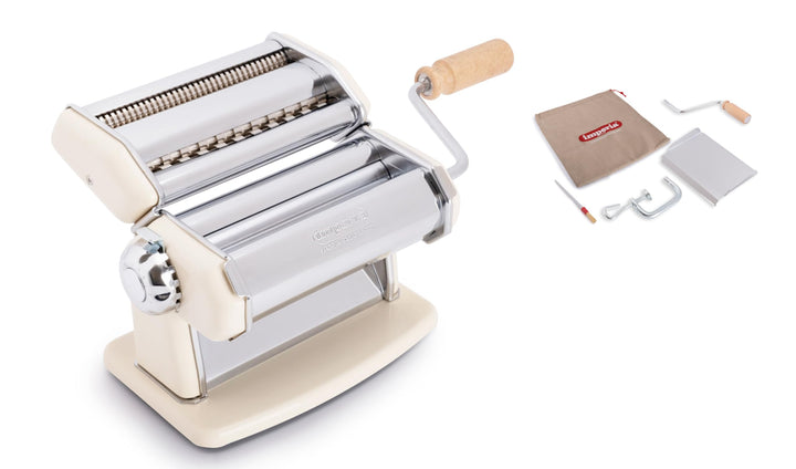 Imperia IPASTA Classica Nudelmaschine 100% Made in Italy. Frischpastamaschine aus Stahl. Manuelle Te