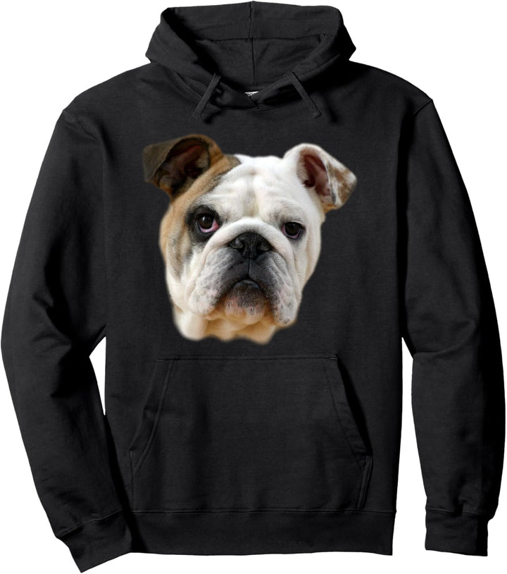 Bulldoggengesicht Pullover Hoodie