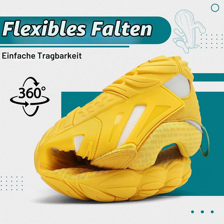 SAGUARO Unisex Barfussschuhe Outdoor Zehenschuhe mit Breite Zehenbox &amp; Zero-Drop Sohle Gr.36-48 44 E