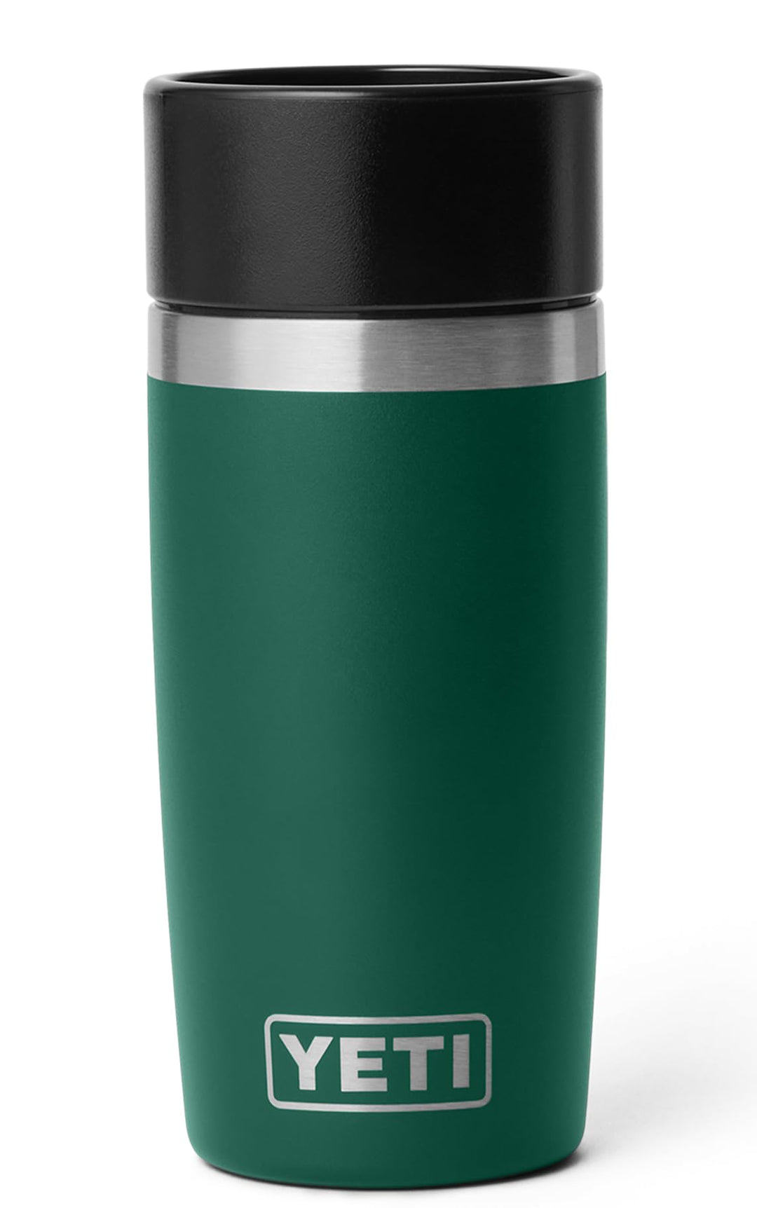 YETI Rambler Thermobecher 12 oz (355 ml) Black Forest Green – Kaffeebecher To Go, Thermotasse mit ab
