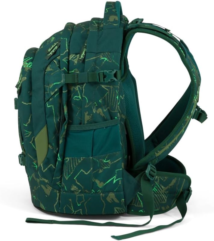 Satch Pack ab 5. Klasse ergonomisch 30L Stauraum standfest Organisationstalent 45 cm Green Compass,