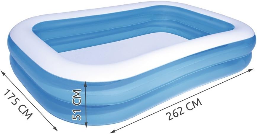 Family-Pool blau/weiss, Schwimmbecken Ab 2,51 m, Ab 2,51 m