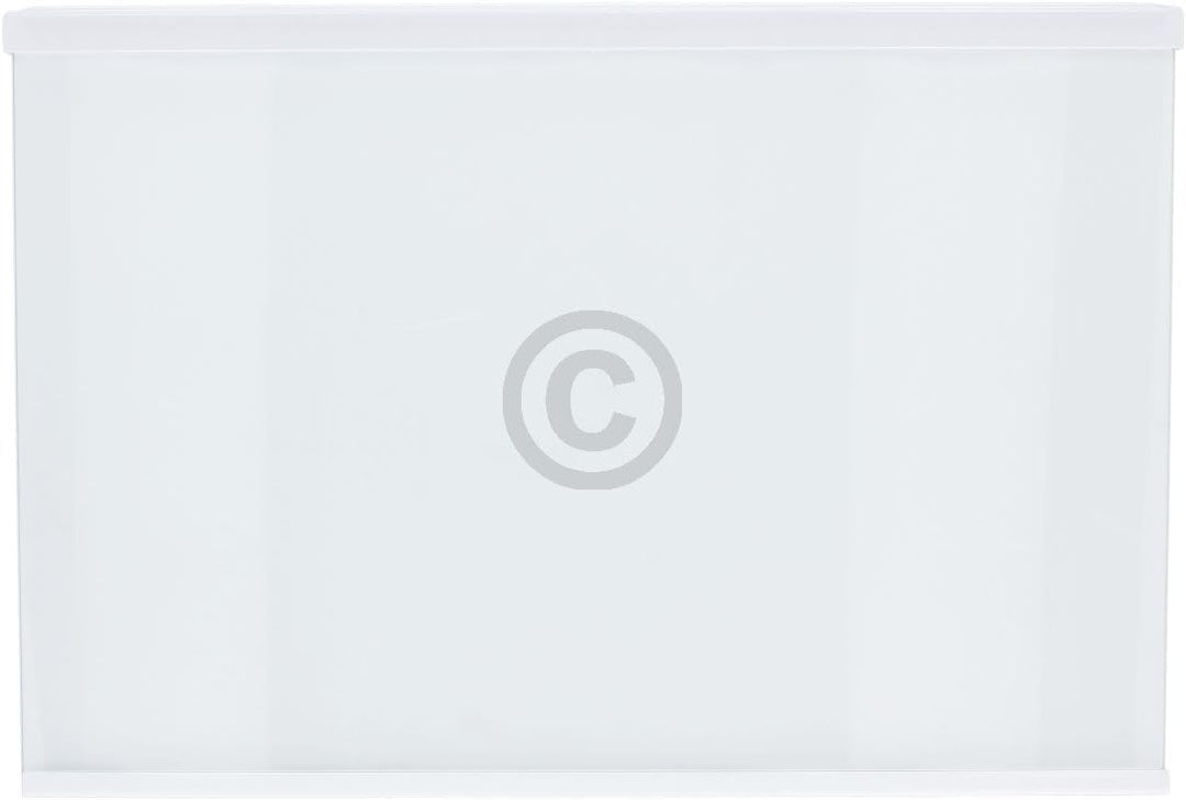 Einlegeboden aus Glas für Kühlteil kompatibel mit beko 4657830100 Abstellboden mit Leiste kompatibel