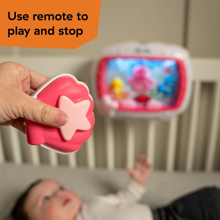 Baby Einstein Sea Dreams Soother, Baby Einschlafhilfen & Weisses Rauschen, 25+ Min. Musik & Ozeanklä