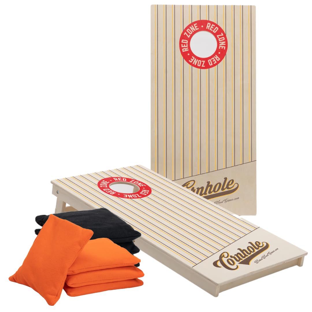 Cornhole Set – 120 x 60 cm - Sackloch Spiel – Wicked Wood – offiziell ACL-lizensiertes Set of Boards