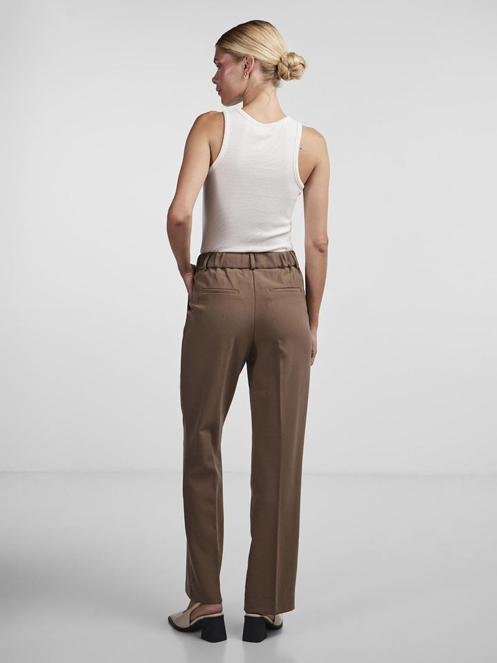 YAS Damen Yaslikka Hw Pants S. Noos Anzughose XS Cub, XS Cub