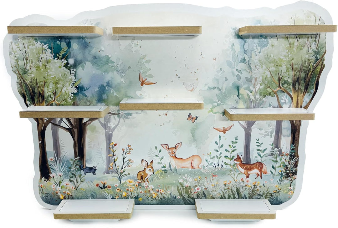 Smagnon Regal für die Toniebox und Tonie Figuren Motiv Ballon-Familie Kinderspielzeug (XXL Nebenrega