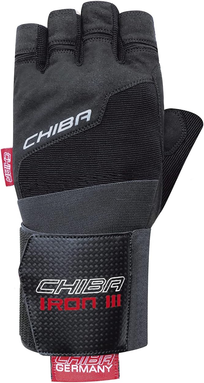 Chiba Iron Iii Trainingshandschuhe L Schwarz, L Schwarz