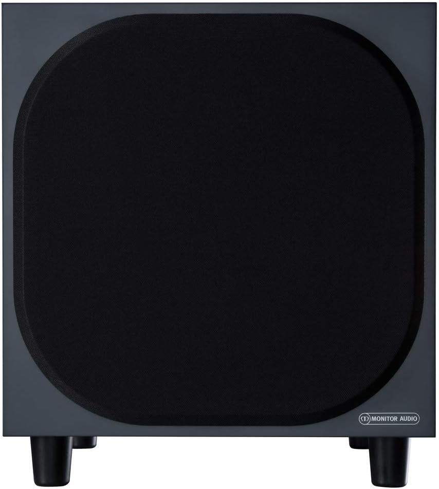 Monitor Audio Bronze W10 | Farbe: Schwarz | Subwoofer | Stück | Heimkino | 220 Watt | 10"/250 mm Cha