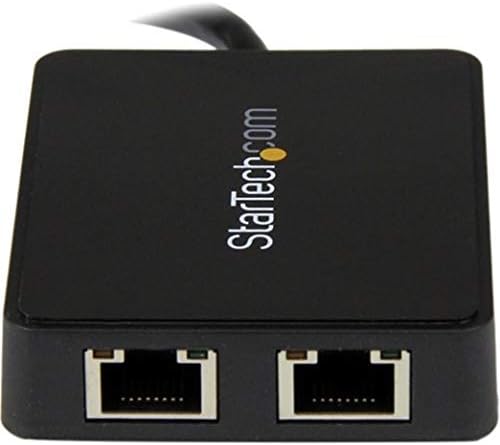 StarTech.com USB 3.0 auf Dual Gigabit Ethernet Adapter - USB 3.0 2x 10/100/1000Mbit/s Netzwerk Adapt