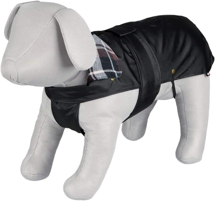 TRIXIE wasserabweisender Hundemantel "Mantel Paris, XS: 30 cm, schwarz" - 30500 Schwarz XS 30 cm, Sc