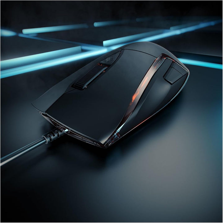 CHERRY MC 3.1, kabelgebunde Gaming-Maus, hochpräziser optischer 5.000 dpi Pixart-Sensor, 6 frei prog