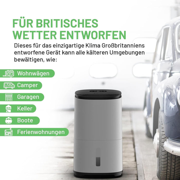 Meaco Ultra Leise Luftentfeuchter - MeacoDry Arete® One 25L Raumentfeuchter &amp; Luftreiniger für Wohnu