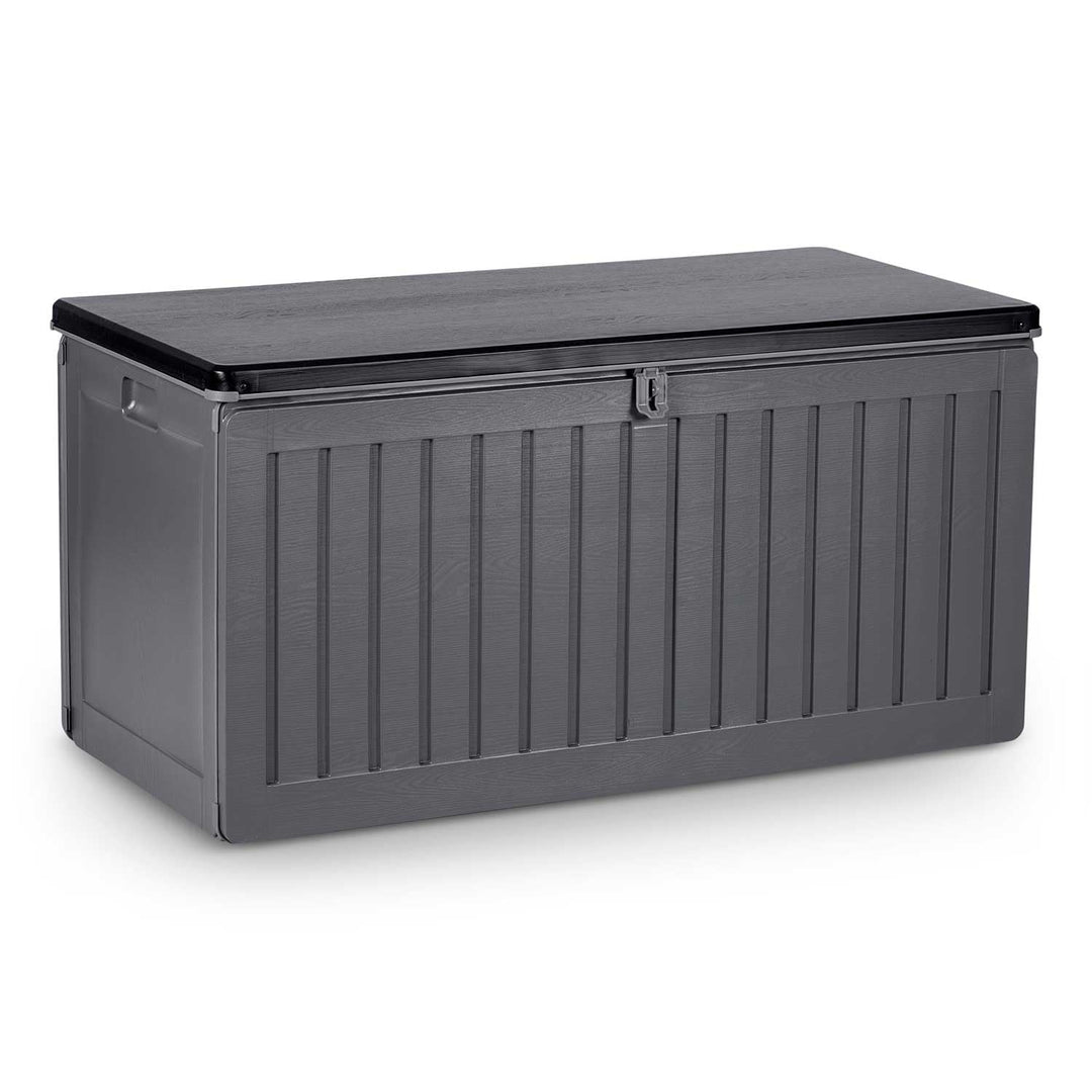 Gartenbox Auflagenbox Aufbewahrungsbox Kapazität 270l Kissenbox Outdoor Sitzbank Wetterfest Abschlie