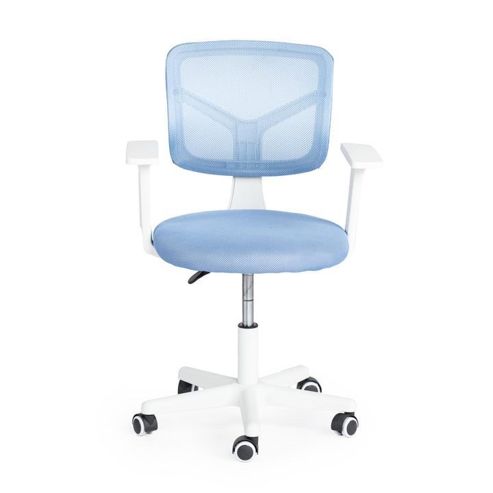 Bürostuhl, Schreibtischstuhl, höhenverstellbar, drehbar, Stoffsitz, ergonomischer Arbeitsstuhl mit A