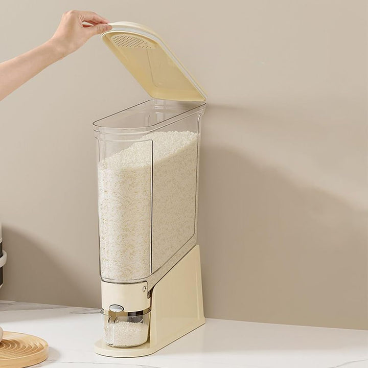 Manolyee Reisspender | Transparenter Aufbewahrungsbehälter | Grosse Aufbewahrungsbehälter für Cereal