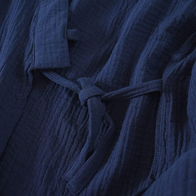 Japanische Kimono Loose Casual Home Pyjamas für Herren Nachtwäsche Grösse XL O63