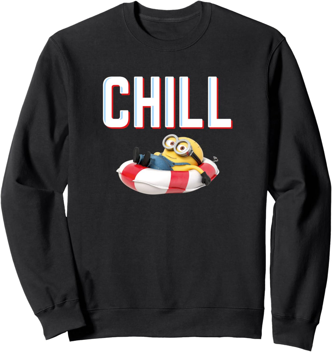Despicable Me Minions Carl Inner Tub Just Chilling Sweatshirt