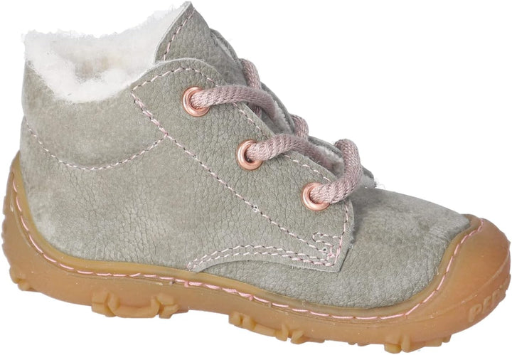 RICOSTA Mädchen und Jungen Lauflernschuhe Colin, WMS:Weit,Barfuss-Schuh 26 EU Weit Grün 520, 26 EU W