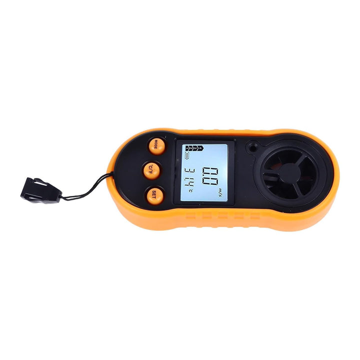 Windgeschwindigkeitsmesser, 1000 Taschen-Windmesser, Digitaler Anemometer, Hand-LCD-Hintergrundbeleu