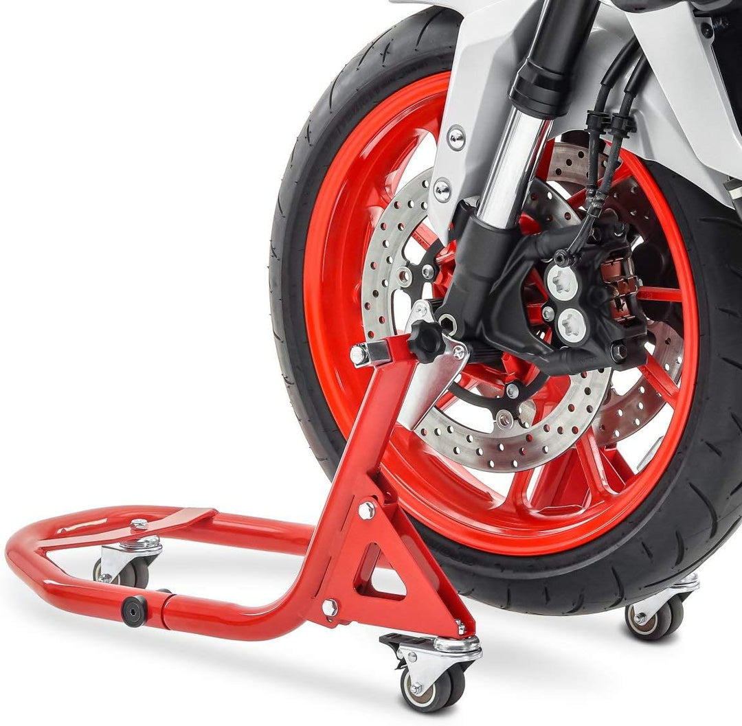 Montageständer vorne für Ducati Diavel / 1260 / S Rangierhilfe XBL rot