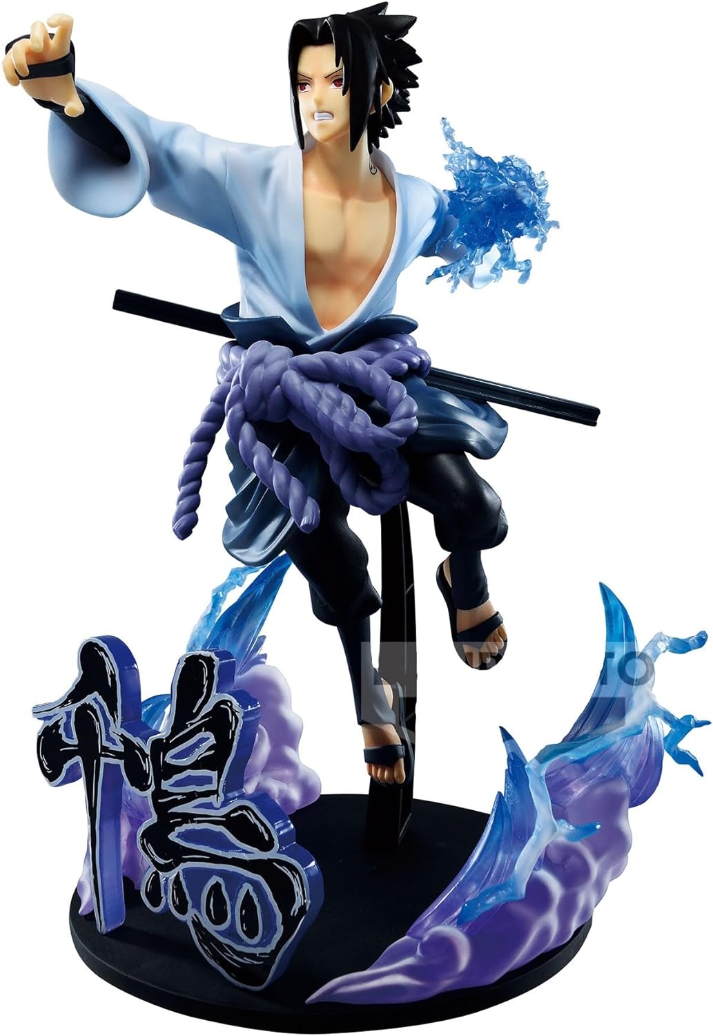 BANPRESTO Naruto Shippuden - Uchiha Sasuke - Figurine Vibration Stars 20cm