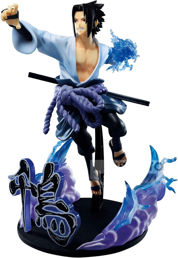 BANPRESTO Naruto Shippuden - Uchiha Sasuke - Figurine Vibration Stars 20cm