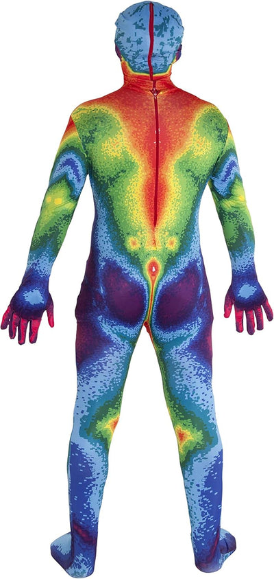 Morphsuits Infrarot Erwachsene, Kostüm Herren, Halloween Herren, Herren, Ganzkörper Kostüm Männer, G