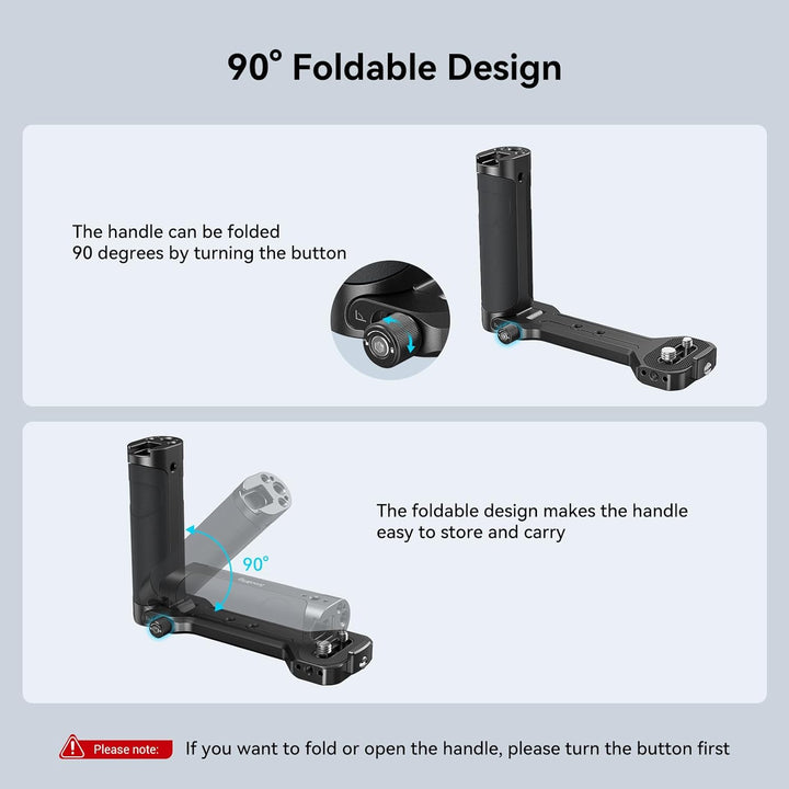 SMALLRIG Side Handle Seitengriff für DJI Ronin-S/SC / RS2 / RSC2 / RS 3 / RS 3 Pro/RS 3 Mini & ZHIYU