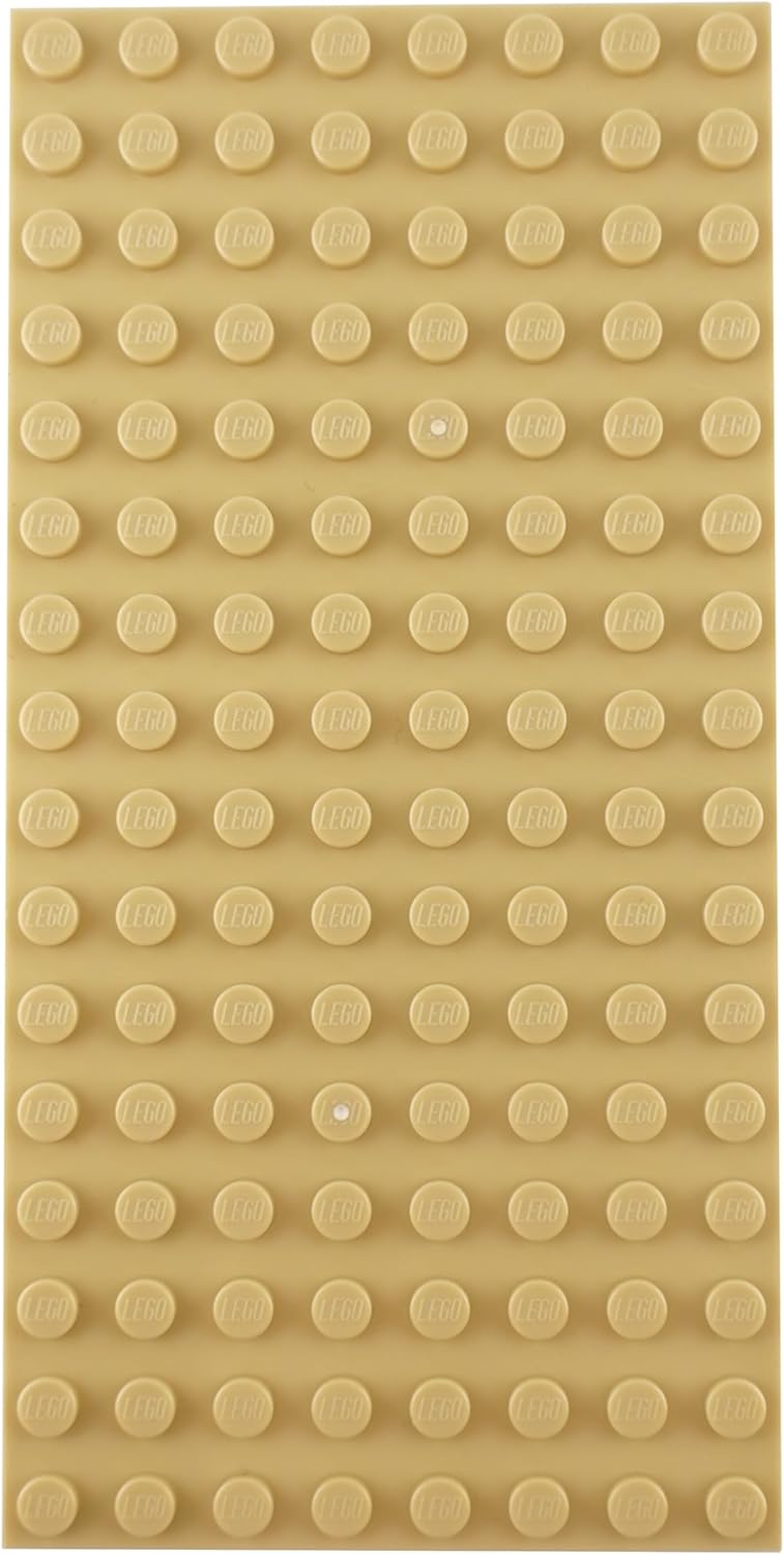 LEGO® City Friends Classic Bauplatte 8x16 Beige - 5 Stück (92438) - Perfekte Basis für Kreative Baup