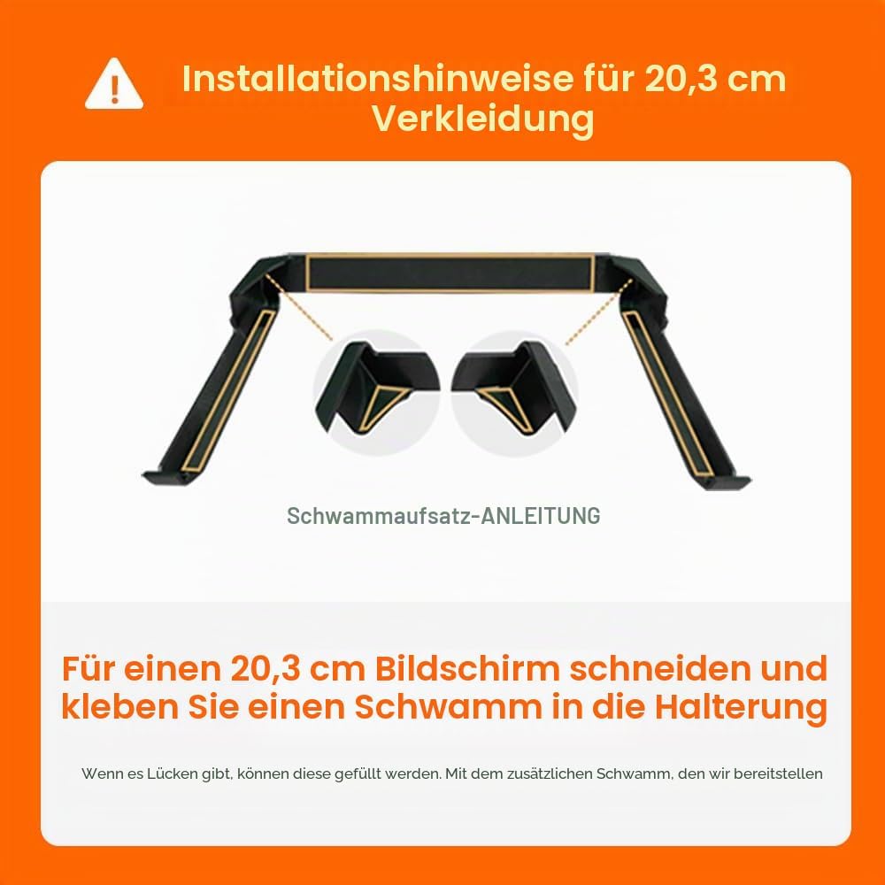 FICS Handyhalterung kompatibel mit Toyota RAV4, RAV4 2019 ~ 22 Zubehör, RAV4 2019 ~ 22 Handyhalterun