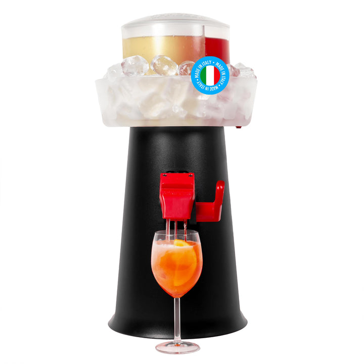 Sprizzer - Aperol Spritz Maschine für Spritz, Dispenser und Mischer mit Eisbehälter für Aperitif, Ma