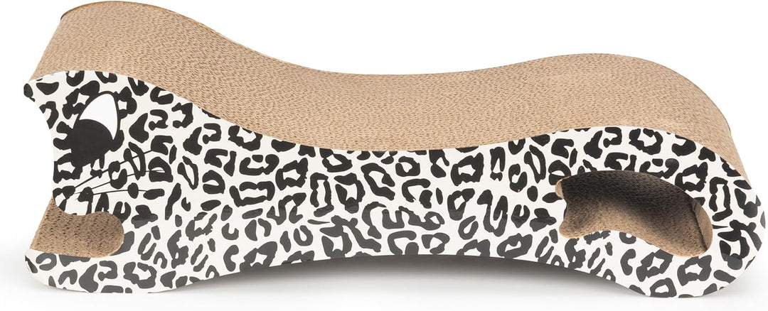 COIL Kratzpappe, Katzenbett, Katzenkratzbaum, Katzenliege, Umweltfreundliches Bett, MDF, Modern, kom