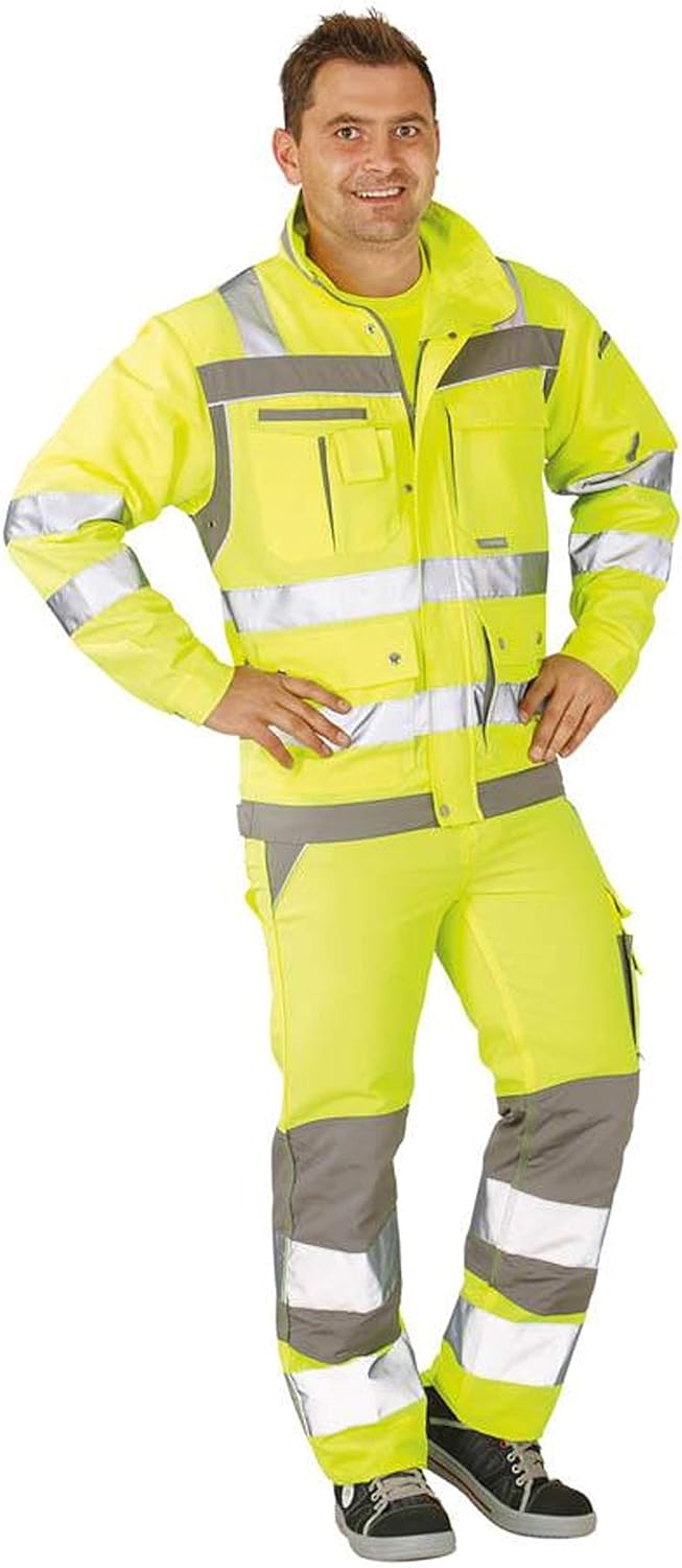Grösse 106 Unisex Planam Plaline Warnschutz Blouson gelb zink Modell 5601 106 Gelb/Zink, 106 Gelb/Zi