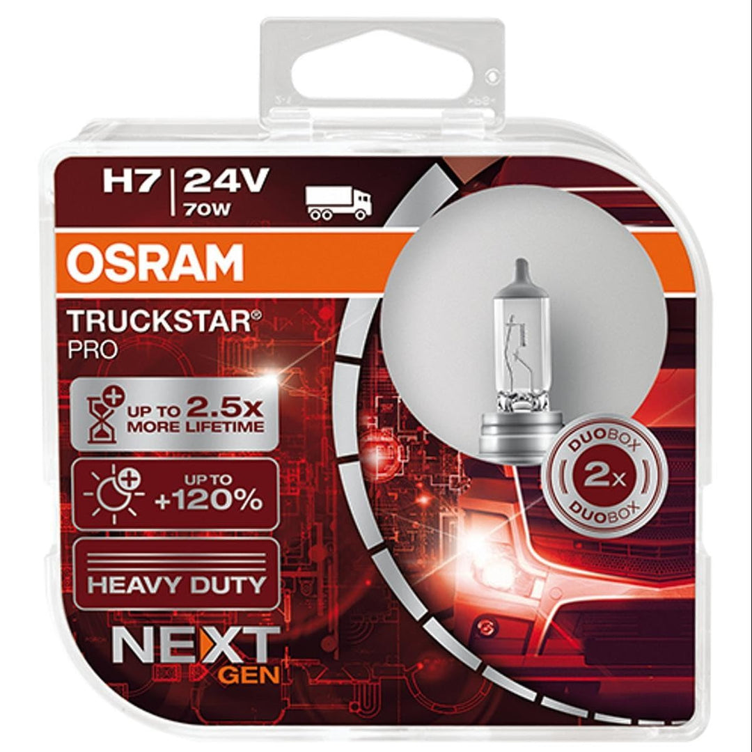 Osram TRUCKSTAR PRO H7 Glühlampe, 64215TSP-HCB, 24V, Duobox H7 DuoBox, H7 DuoBox