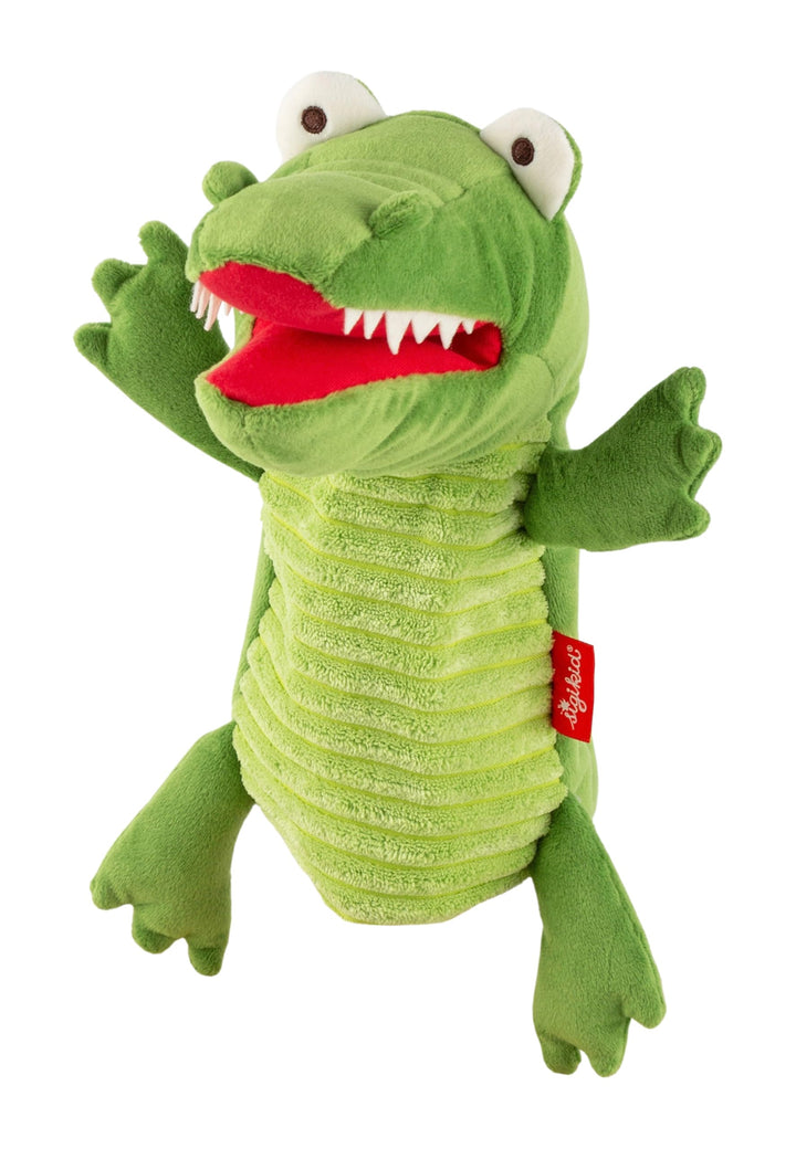 SIGIKID 42756 Handspielpuppe Krokodil My Little Theatre Mädchen und Jungen Babyspielzeug empfohlen a