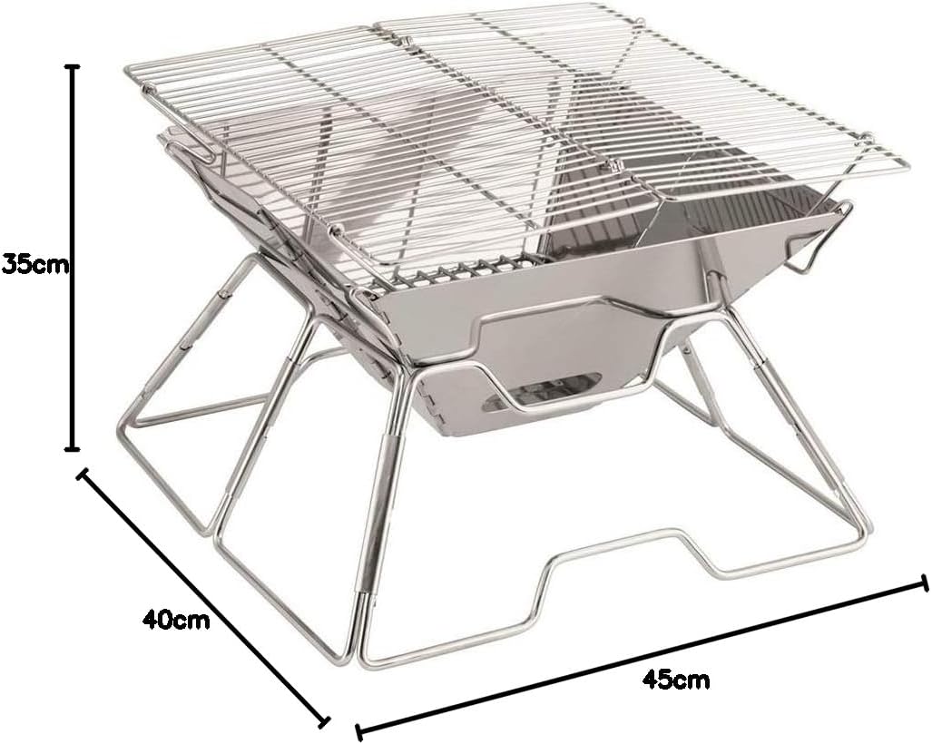 Wayne Grill Holzkohlegrill Robens Silber