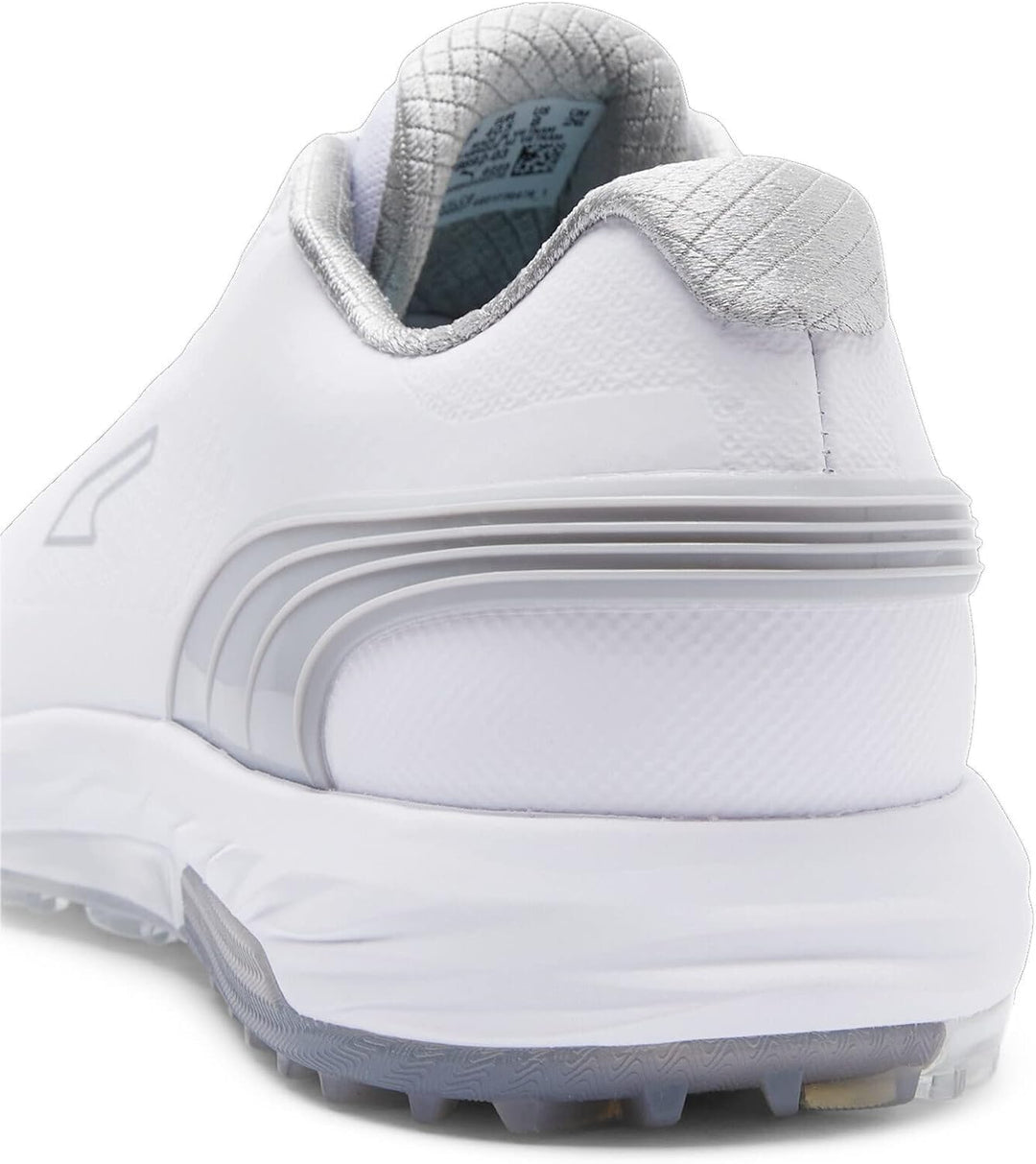 PUMA Herren Alphacat Nitro Golfschuh 41 EU Puma White Flat Light Gray Puma Silver, 41 EU Puma White