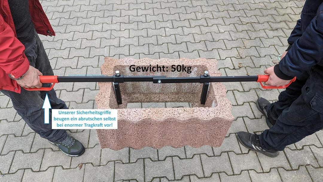 MSB - Werkzeuge NEU! Pflanzringzange - Pflanzsteinzange - Zange - Bordsteinzange - Plattenheber