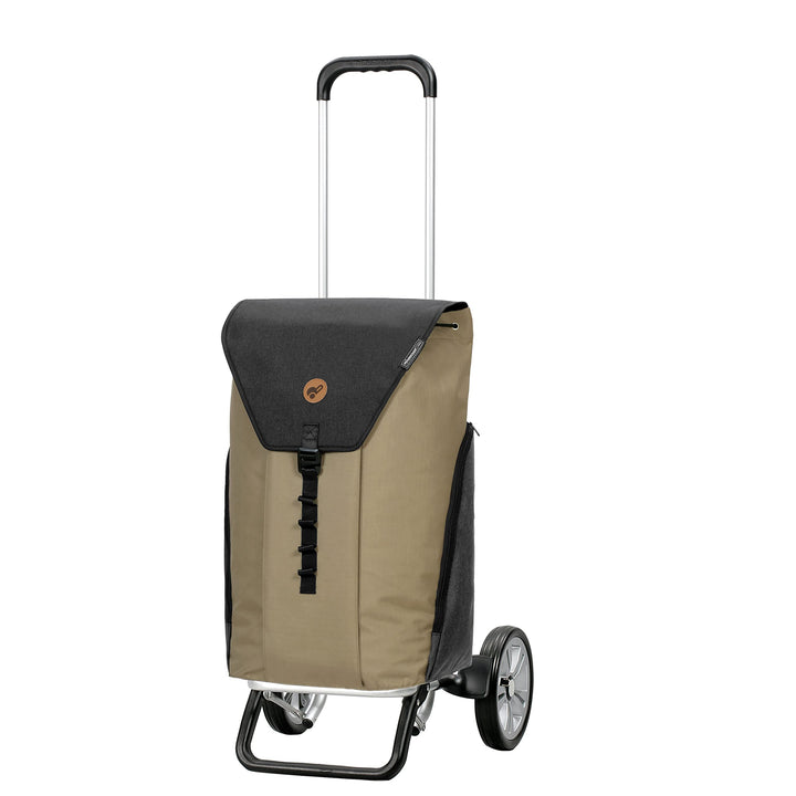 ANDERSEN Einkaufstrolley - Alu Star Shopper Ture beige 50 L Einkaufswagen,robust,vielseitig, Alumini