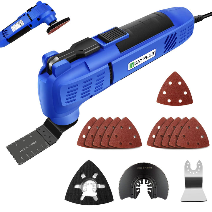 Schwingmultitool 300W – Schnellwechselmesser-System, 22000 U/min, 3° Schwingwinkel | Elektro-Schwing