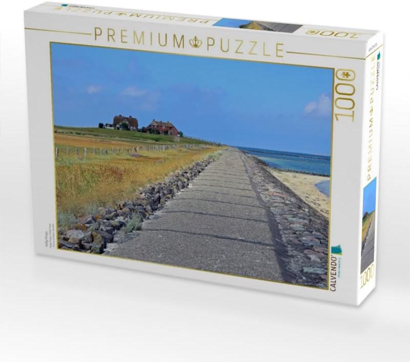 CALVENDO Puzzle Hallig Hooge 1000 Teile Lege-Grösse 64 x 48 cm Foto-Puzzle Bild von Sarnade, 1000 Te